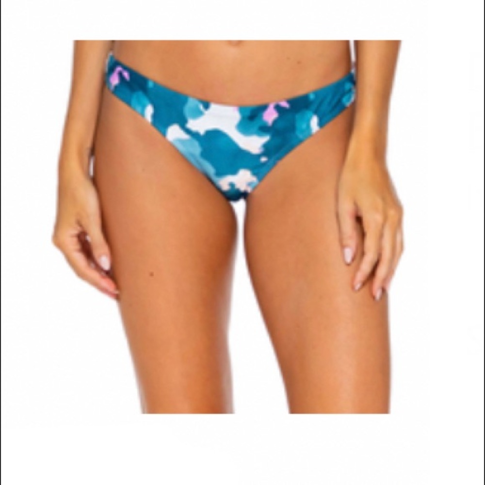 NEW Damsel Swim Camo Print Bikini Bottom
